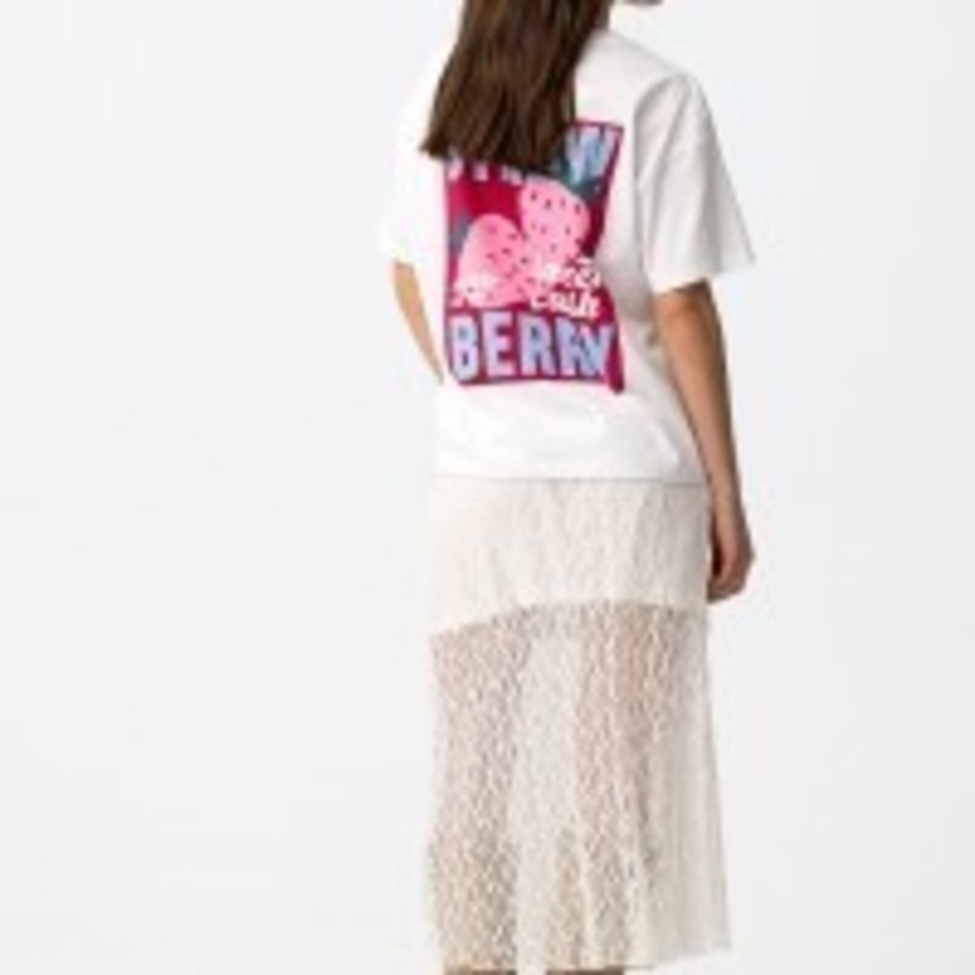 Falda Midi Encaje Girl - 4