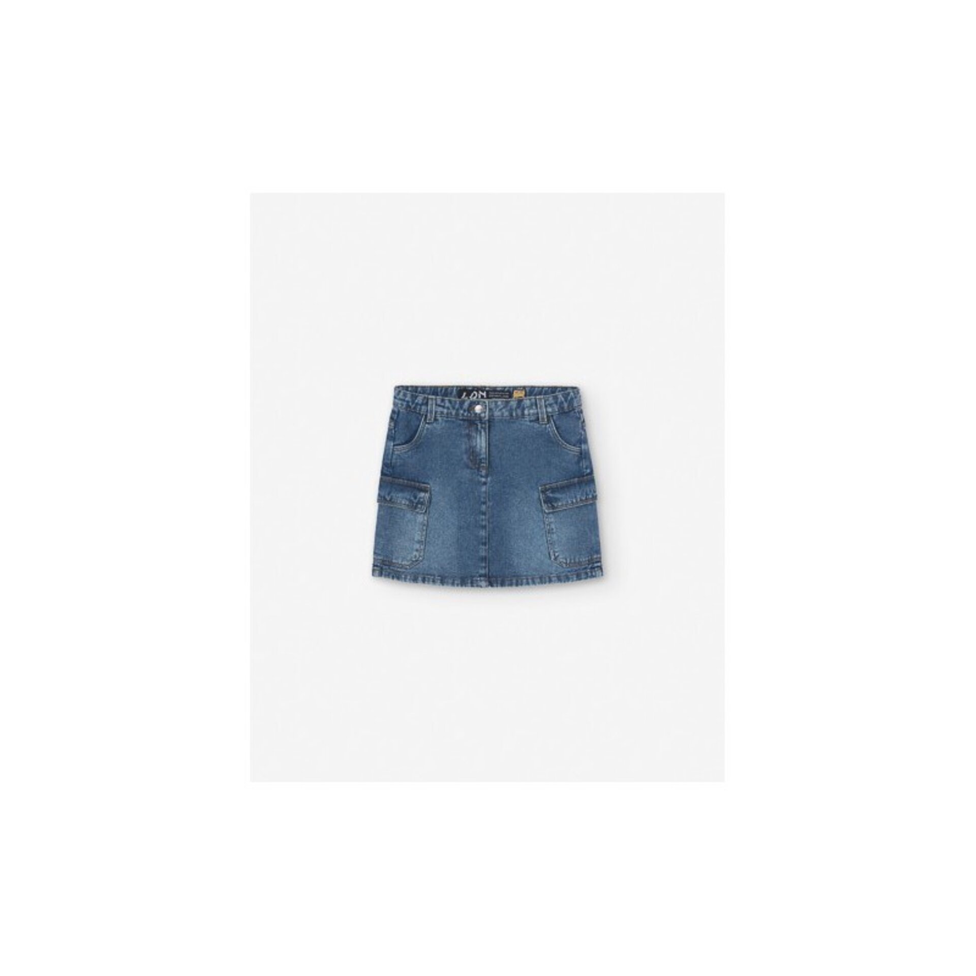 Falda Denim cargo - 1